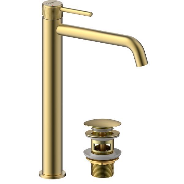 Смеситель Lemark Beluga для раковины высокий (LMF-8015B-BRLG)