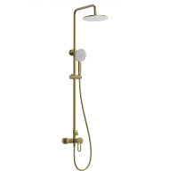 Душевая система WONZON & WOGHAND, Брашированное золото (WW-B2166-A-BG)