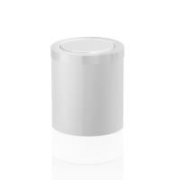 Decor Walther DW 1240 Корзина для бумаги 14.5xh16см, с крышкой, цвет: белый матовый