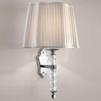 Devon Moonlight Светильник настенный с абажуром, хром