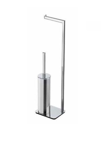 Stil Haus Diana, стойка: бумагодержатель + ерш металлический, цвет хром