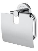 Держатель для туалетной бумаги с крышкой WONZON & WOGHAND EASY, Хром (WW-8126)
