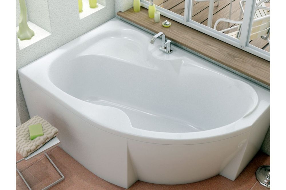 Ванна акриловая левосторонняя Vayer Azalia Гл000006728, 170x105, артикул Гл000006728