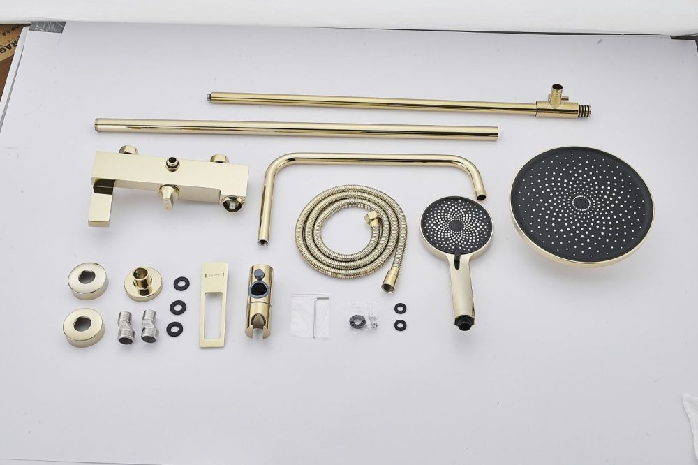 Душевая система Savol S-009045B, золото, артикул S-009045B