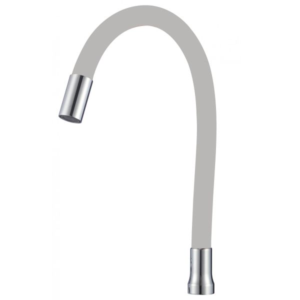 Гибкий излив для кухонного смесителя Savol S-CG04, серый