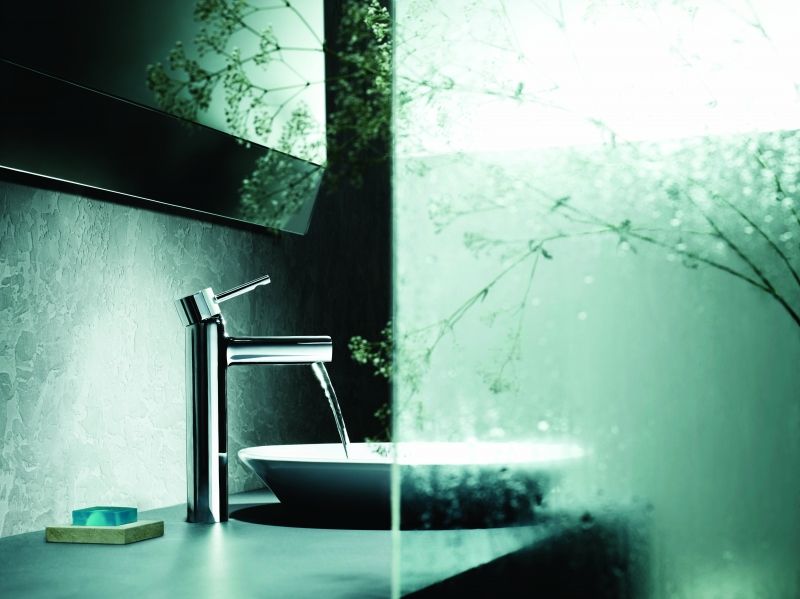 E37303-CP смеситель CUFF умывальник высокий с д/к(хром)