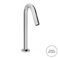 Bongio Elettronici Сенсорный смеситель для раковины, цвет белый матовый