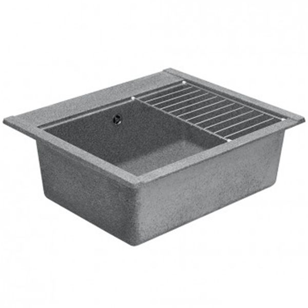 Кухонная мойка Акватон Делия 60 1A715232LD230 Серая