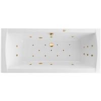 Ванна EXCELLENT Aquaria Lux 180x80 "ULTRA" (золото)