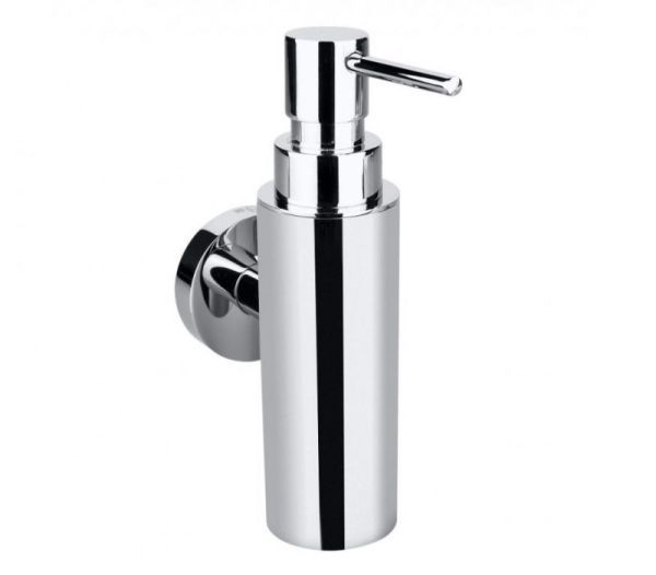 Дозатор для жидкого мыла OMEGA  настенный (метал.стакан) 55*175*85