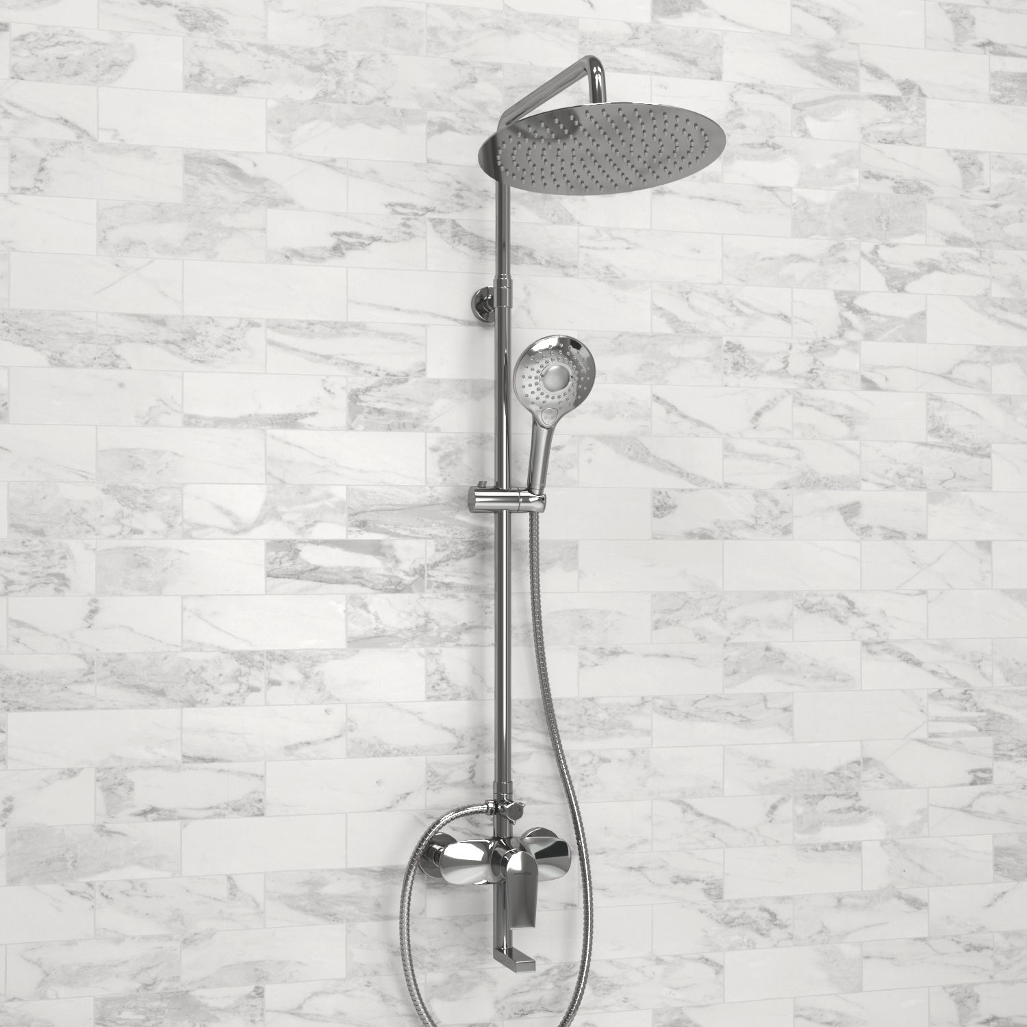 A166.116.101.010.CH Душевой комплект со смесителем