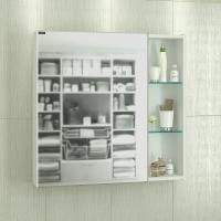 Универсальный зеркальный шкаф "Дублин 75" л/пр