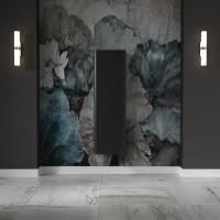 Kerasan Waldorf Колонна подвесная 40х35х129 см, с дверкой, петли справа DX, цвет Nero matt