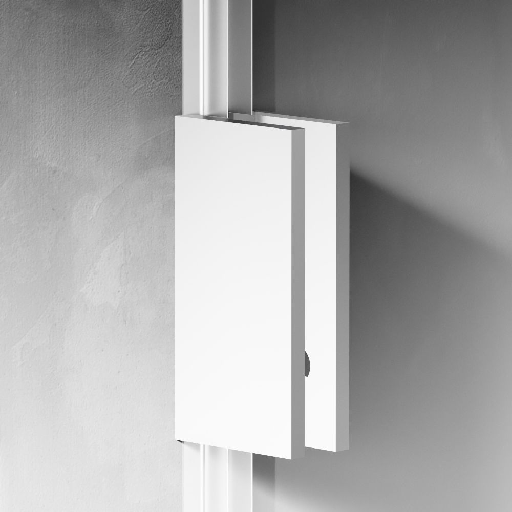 W94WI-90-F1-MTE Душевая перегородка X-Joy 90x195, стекло прозр. 6 мм + покрытие, фурнитура мат хром W94WI-90-F1-MTE Душевая перегородка X-Joy 90x195, стекло прозр. 6 мм + покрытие, фурнитура мат хром