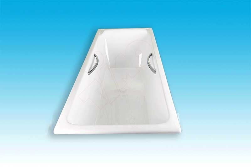 Чугунная ванна Timo Tarmo 180х80 с ручками с антискользящим покрытием