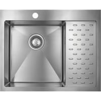 Мойка Seaman Eco Marino SMB-6351PRS, два отверстия (Ø35мм), комплектация с вентиль-автоматом