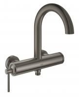 Смеситель для ванны GROHE Atrio New, настенный монтаж, темный графит матовый (32652AL3) Смеситель для ванны GROHE Atrio New, настенный монтаж, темный графит матовый (32652AL3)