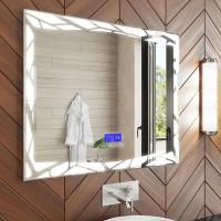 Зеркало Vigo Melissa Media 60 с подсветкой и часами Хром Зеркало Vigo Melissa Media 60 с подсветкой и часами Хром