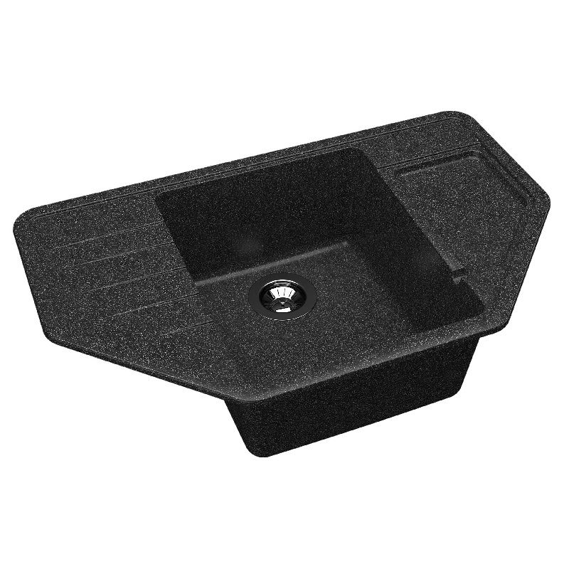 Кухонная мойка Dr. Gans РИО 25.080.C0800.407, черный, артикул 25.080.C0800.407