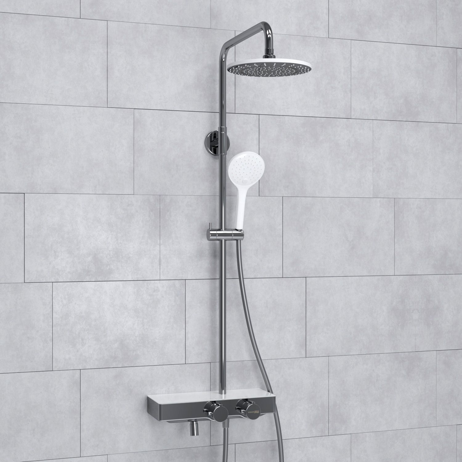 A113.067.155.CH Thermo Душевой комплект с термостатическим смесителем