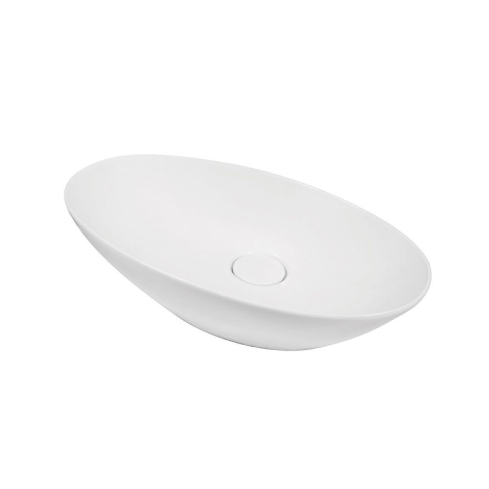 Тумба с раковиной напольная Dreja Luno 60 см, белый, артикул 99-2001-com