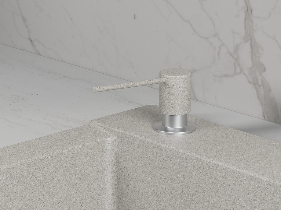 Дозатор для кухонной мойки GRANULA (22PD, БАЗАЛЬТ), артикул 22PD, БАЗАЛЬТ