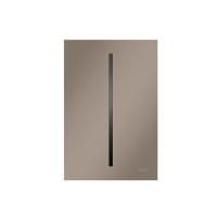 Лицевая панель TECEfilo-Velvet Urinal, бежево-коричневая (7,2 В или 230/12 В)