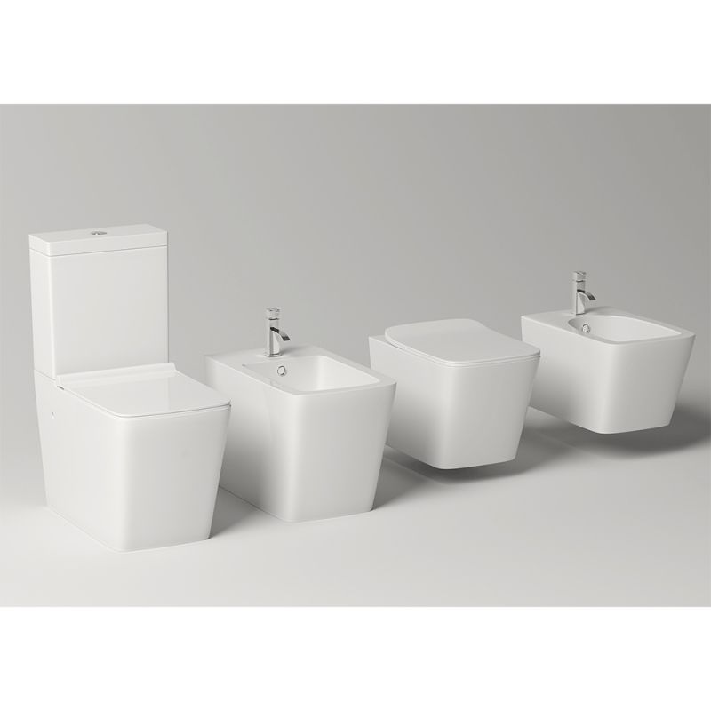 Биде Timo Soli TK-304 подвесное Белое, артикул TK-304