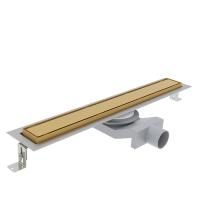 Plumberia Selection Трап душевой PS IN-TILE 6x60 2устор. накладка из нерж.стали, комбинир.затвор с горизонт. Выпуском Ду 50мм,40л/мин, золото браш. Plumberia Selection Трап душевой PS IN-TILE 6x60 2устор. накладка из нерж.стали, комбинир.затвор с горизонт. Выпуском Ду 50мм,40л/мин, золото браш.