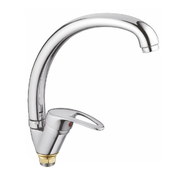Смеситель для кухни Cron CN4139-2, хром