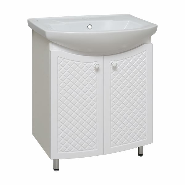 Тумба Runo Милано 65 под умывальник 00000000438 (Элеганс 65) (УТ000002087)