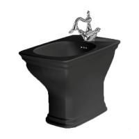 Artceram CIVITAS Биде напольное 36x54 cм, 1 отверстие, цвет: черный