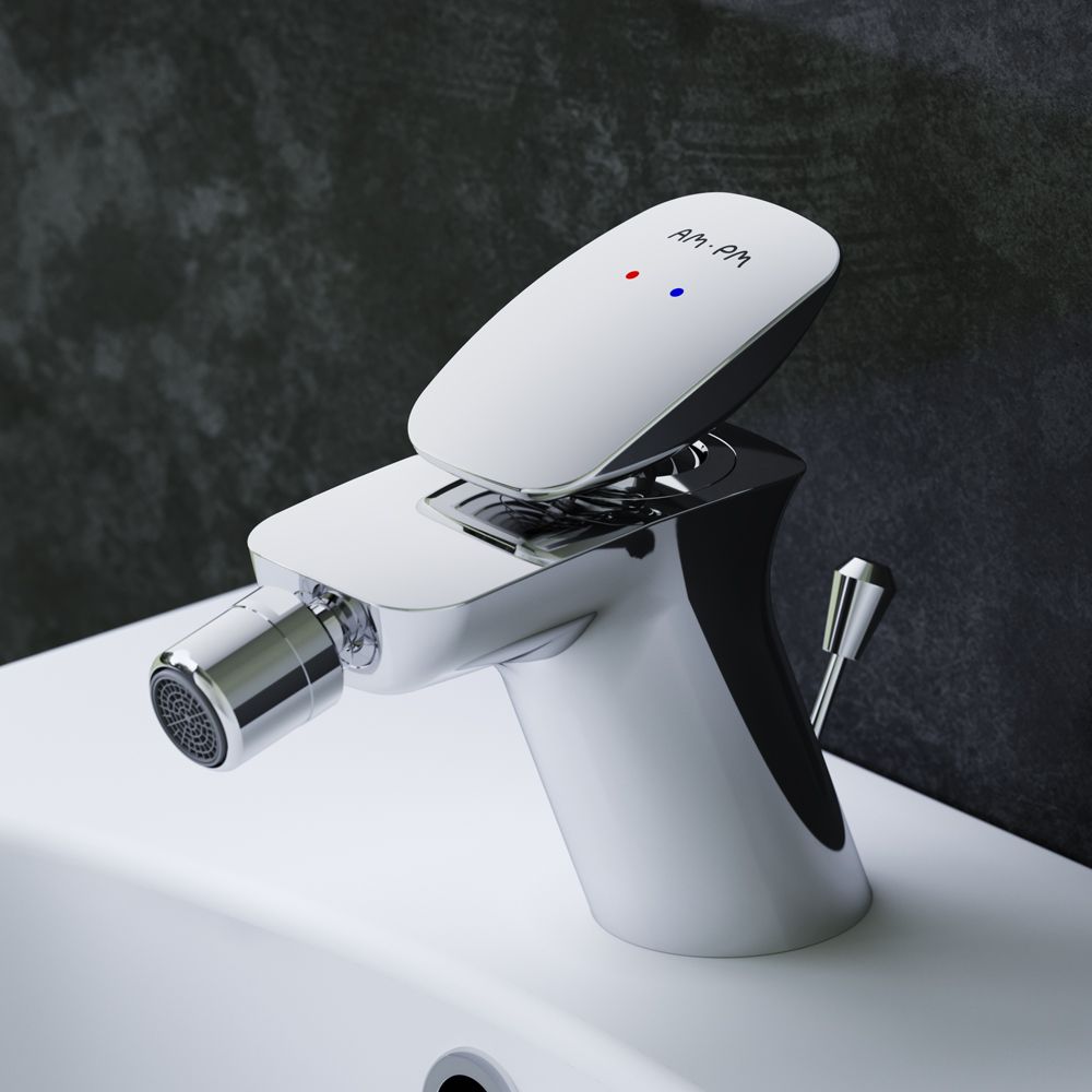 F70A83100_xxx Spirit V2.0 смеситель д/биде с д/к, хром, шт