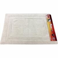 Коврик для ванной "Классика" одинарный, ваниль 50*70cm Коврик для ванной "Классика" одинарный, ваниль 50*70cm