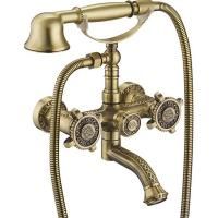 Смеситель для ванны ZorG Antic A 2001W-BR Бронза