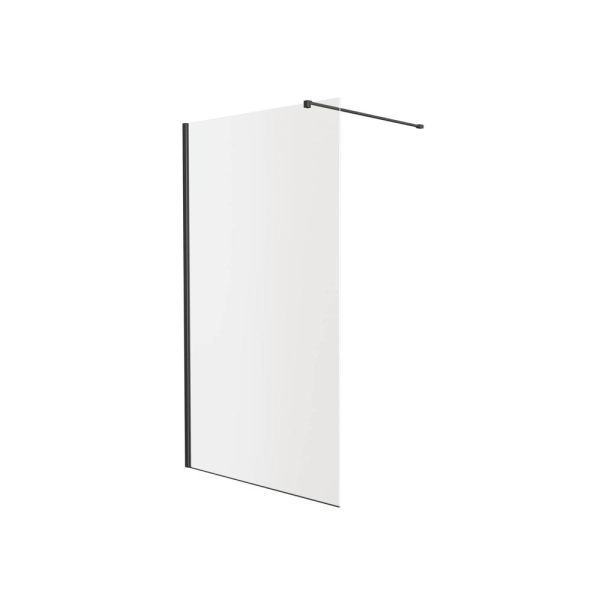 Душевая перегородка Knotlor WI120CG0GM 120х200, оружейная сталь