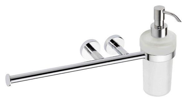 Полотенцедержатель OMEGA  с дозатором 450*112*54мм