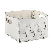 ADJ Корзинка Dubai, 25x25xH20 см., цвет: белый/панна котта