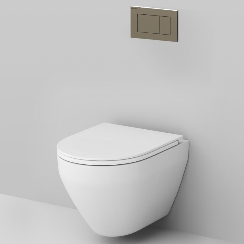 Комплект унитаза AM.PM Spirit FlashClean IS3701700 с инсталляцией с сиденьем Микролифт и клавишей смыва Хром Комплект унитаза AM.PM Spirit FlashClean IS3701700 с инсталляцией с сиденьем Микролифт и клавишей смыва Хром