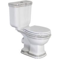 Унитаз биде Creavit Klasik KL310-00CB00E-XA00 Белый с декором без бачка и сиденья