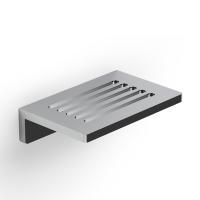 Мыльница, Decor Walther, DW, ширина, мм-115, глубина, мм-75, высота, мм-30, тип установки-настенный, цвет-хром