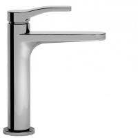 Fantini AL/23 Смеситель для раковины, 1 отв.,без донного клапана, излив 120мм, цвет: хром