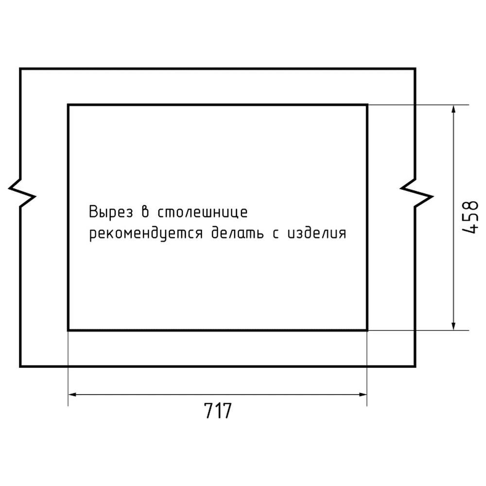 Кухонная мойка GranFest QUARZ 21К, темно-серый, артикул 21К темно-серый