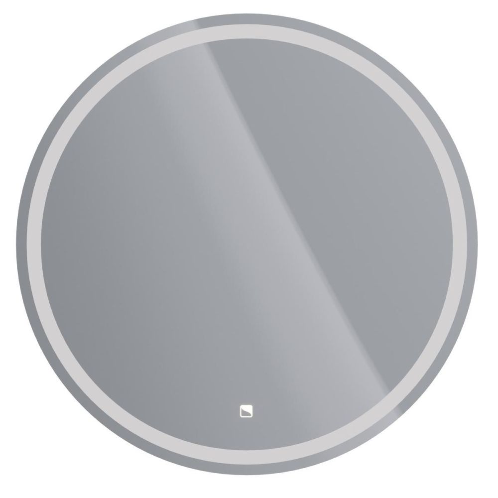 Зеркало Dreja Luno 60x60 см, белый, артикул 99.2008