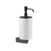 GESSI Rilievo Дозатор для жидкого мыла настенный, цвет: nero XL GESSI Rilievo Дозатор для жидкого мыла настенный, цвет: nero XL