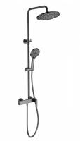 Душевая система WONZON & WOGHAND, Темный графит (WW-B3517-BGG)