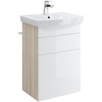 Тумба под раковину Cersanit Smart Carina 50 подвесная Белая B-SU-SMA-CA50/Wh