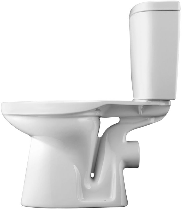 Унитаз-компакт напольный SANTEK АНИМО 1.WH30.2.135 гор. вып. 63,5*38  + сиденье  (белый), шт