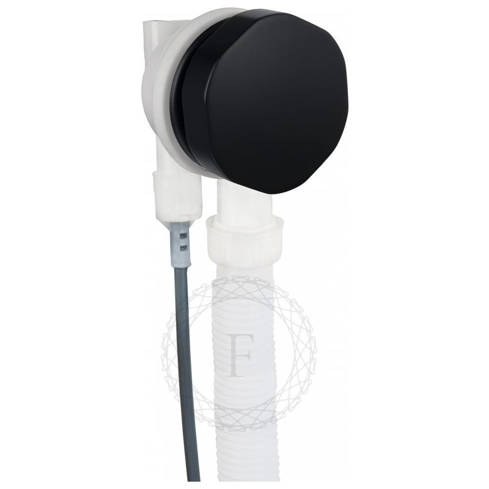 Слив-перелив (полуавтомат, 80 см.) FILARETE FL80BL, черный, артикул FL80BL