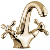 Смеситель Deco Classic с донным клапаном для раковины, цвет бронза Смеситель Deco Classic с донным клапаном для раковины, цвет бронза